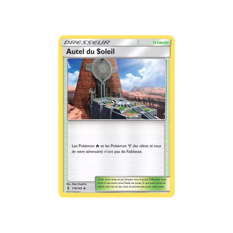 Autel du Soleil GRI - 118/145